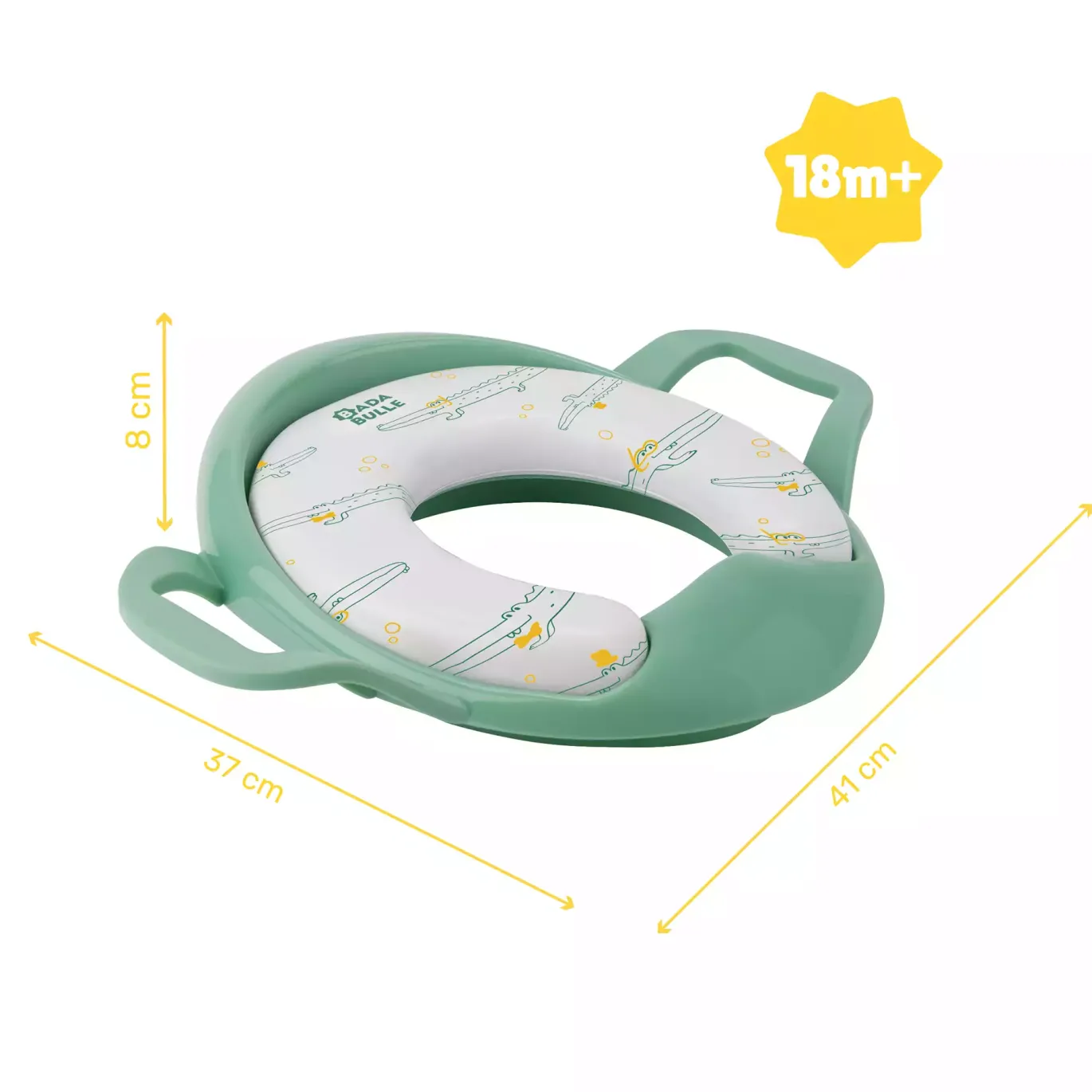 Toilettensitz Krokodil