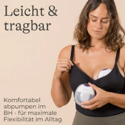 tragbare Doppelmilchpumpe