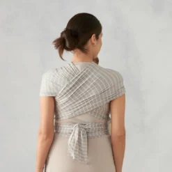 Tragetuch Aura Grey Stripes 100 % Tencel Lyocell