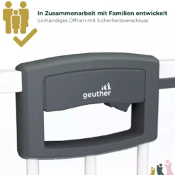 Treppenschutzgitter Easylock Plus 84,5 - 92,5 cm
