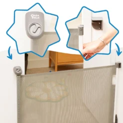 Treppenschutzgitter Safe & Roll ausziehbar
