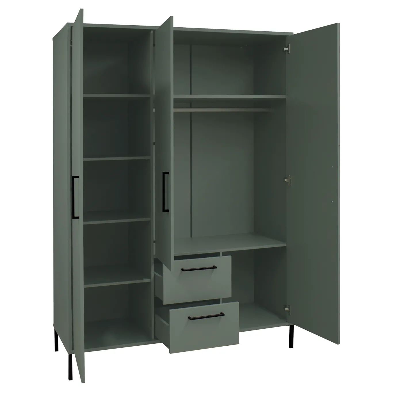 3-türiger Kleiderschrank Benny