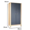 2-türiger Kleiderschrank Cozy Room