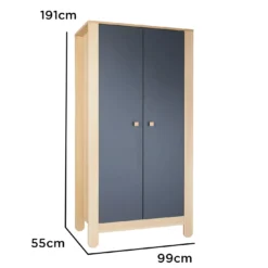 2-türiger Kleiderschrank Cozy Room