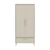 2-türiger Kleiderschrank Eefje Cashmere