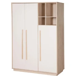 3-türiger Kleiderschrank Elva in Cashmere
