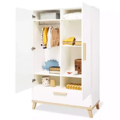 2-türiger Kleiderschrank Larsson