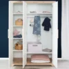 3-türiger Kleiderschrank Milan