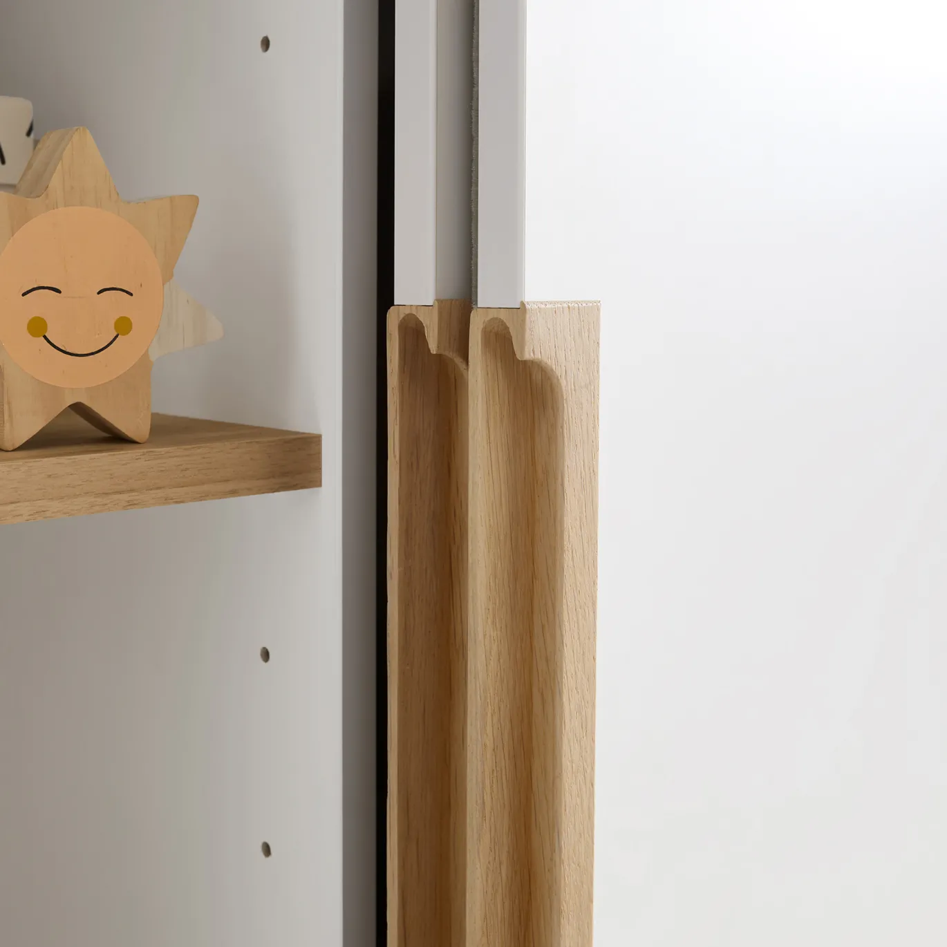 2-türiger Kleiderschrank Yolanda breit