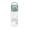 Trinkflasche mit Strohhalm Croco
