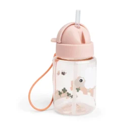 Trinkflasche mit Strohhalm Tiny Farm