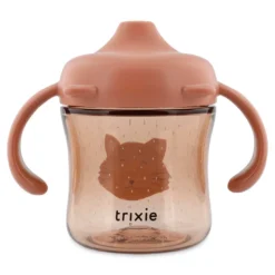 Trinklerntasse mit Griffen - Mrs. Cat