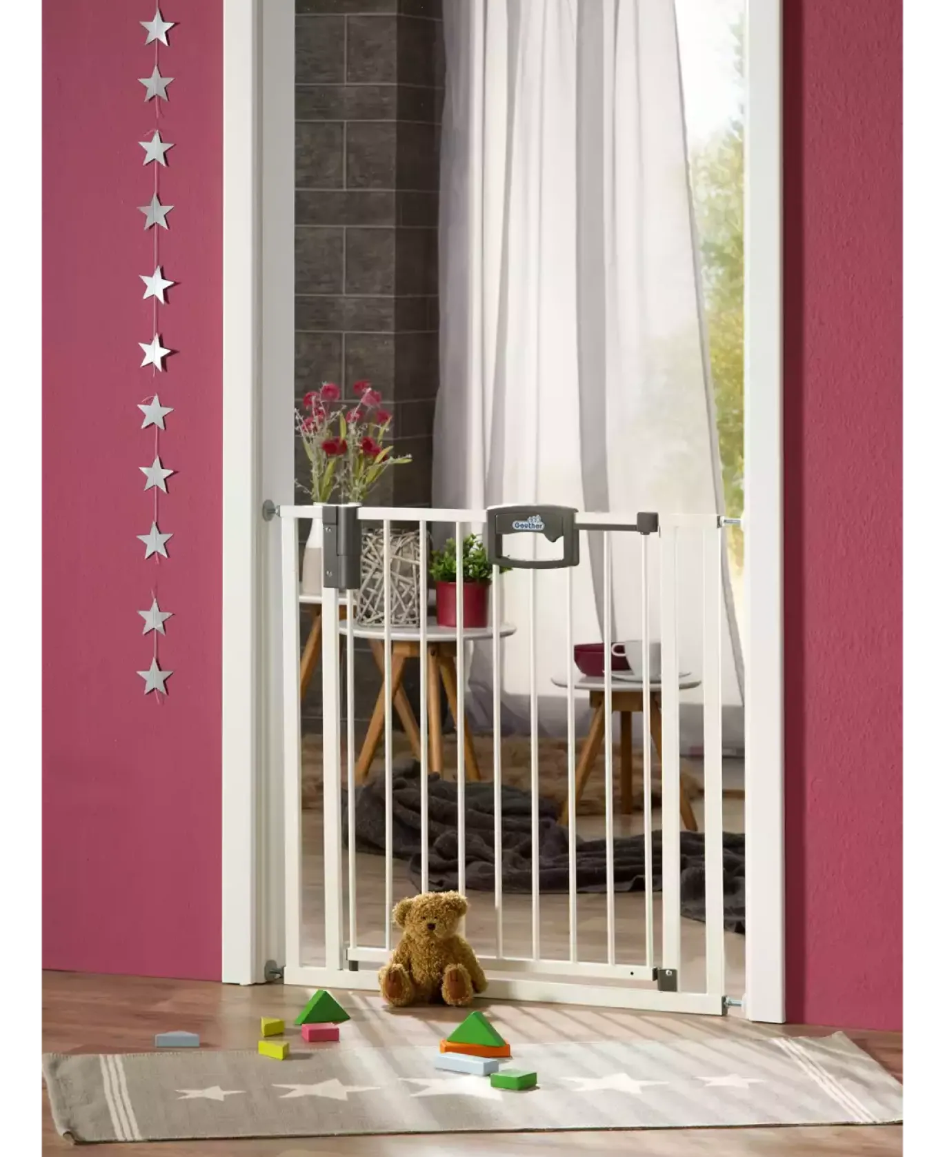 Türschutzgitter Easylock Plus 80,5 - 88,5 cm
