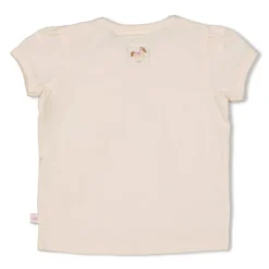 T-Shirt mit Häkeltasche