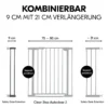 Universal Verlängerung 9cm für hauck Schutzgitter