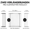 Universal Verlängerung 21 cm für hauck Schutzgitter