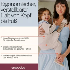 Upsie Hüfttrage Natural Beige