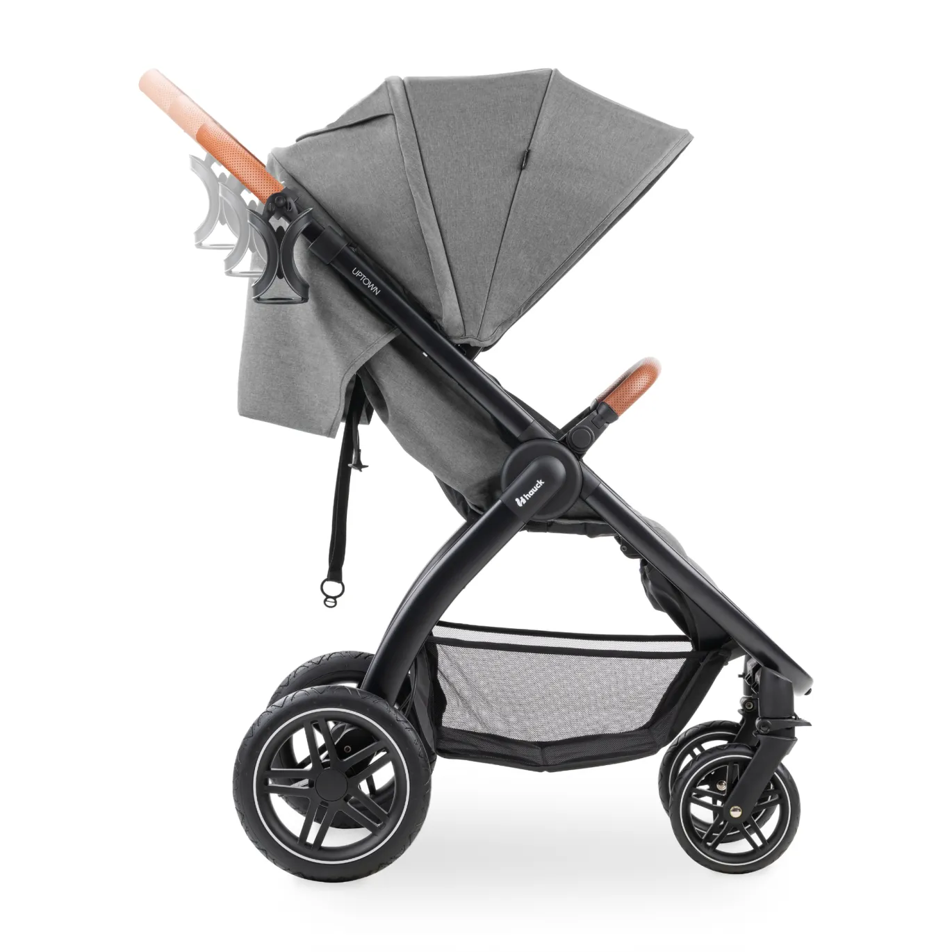 Uptown Black Melange Grey