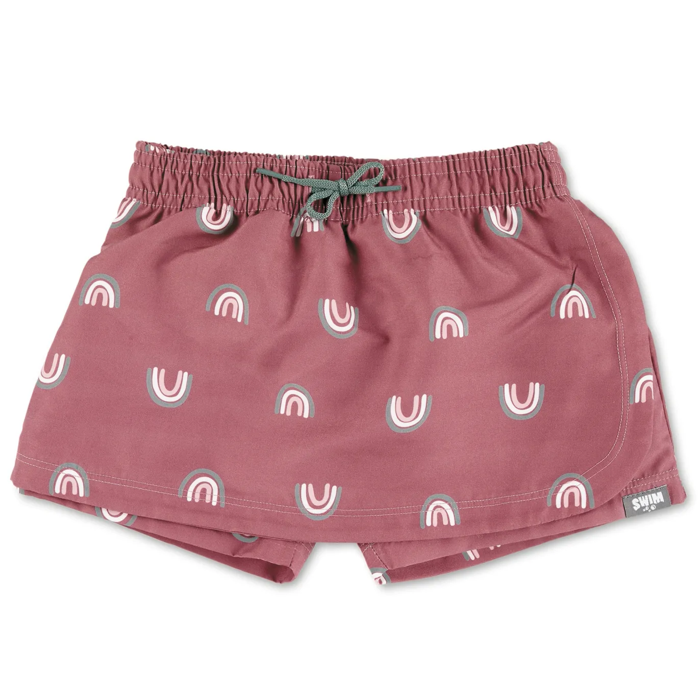 UV-Schutz Badeshorts Regenbogen