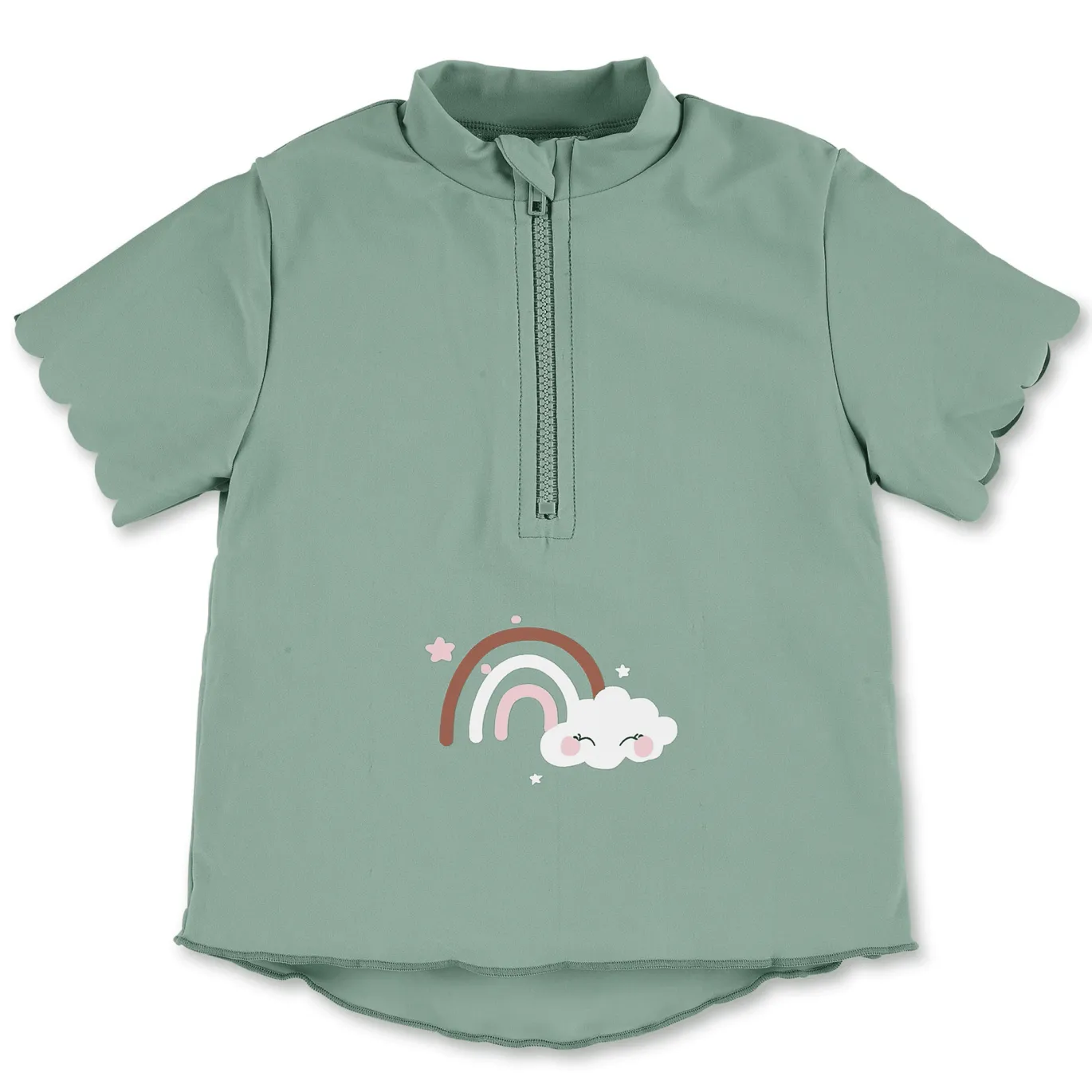 UV-Schutz Schwimmshirt Regenbogen
