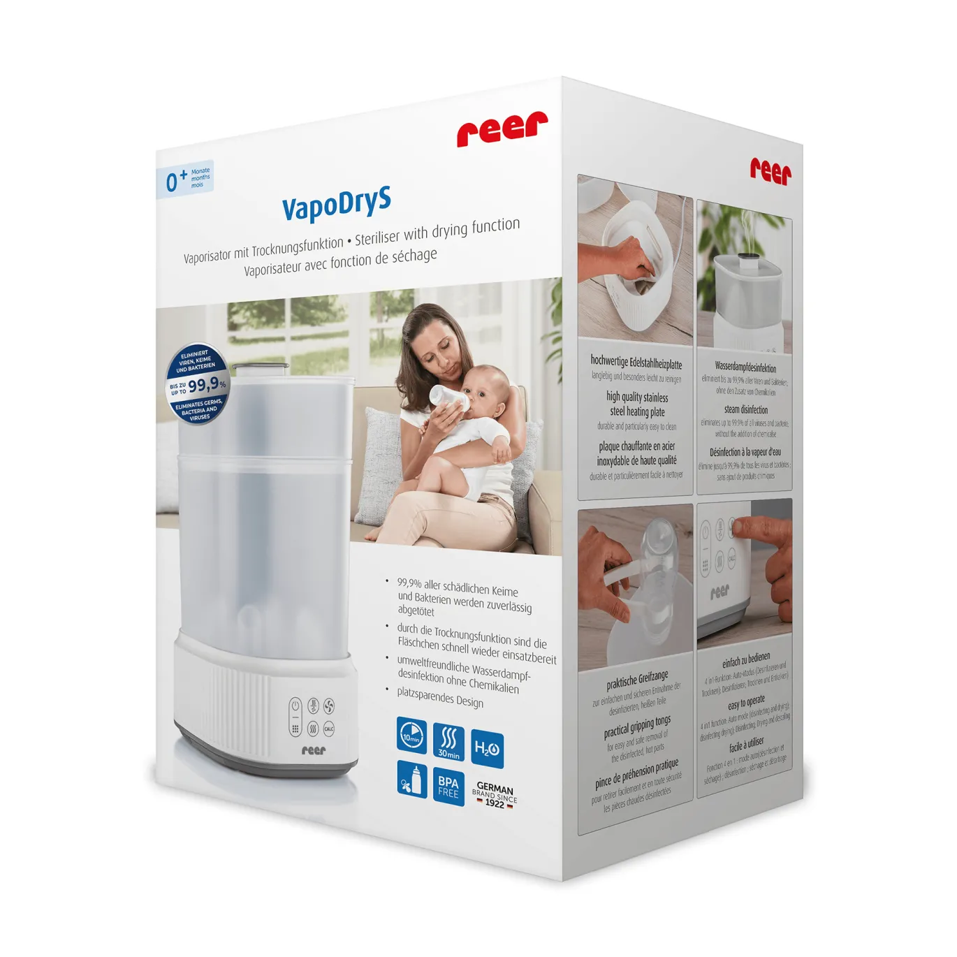 VapoDryS Vaporisator mit Trocknungsfunktion