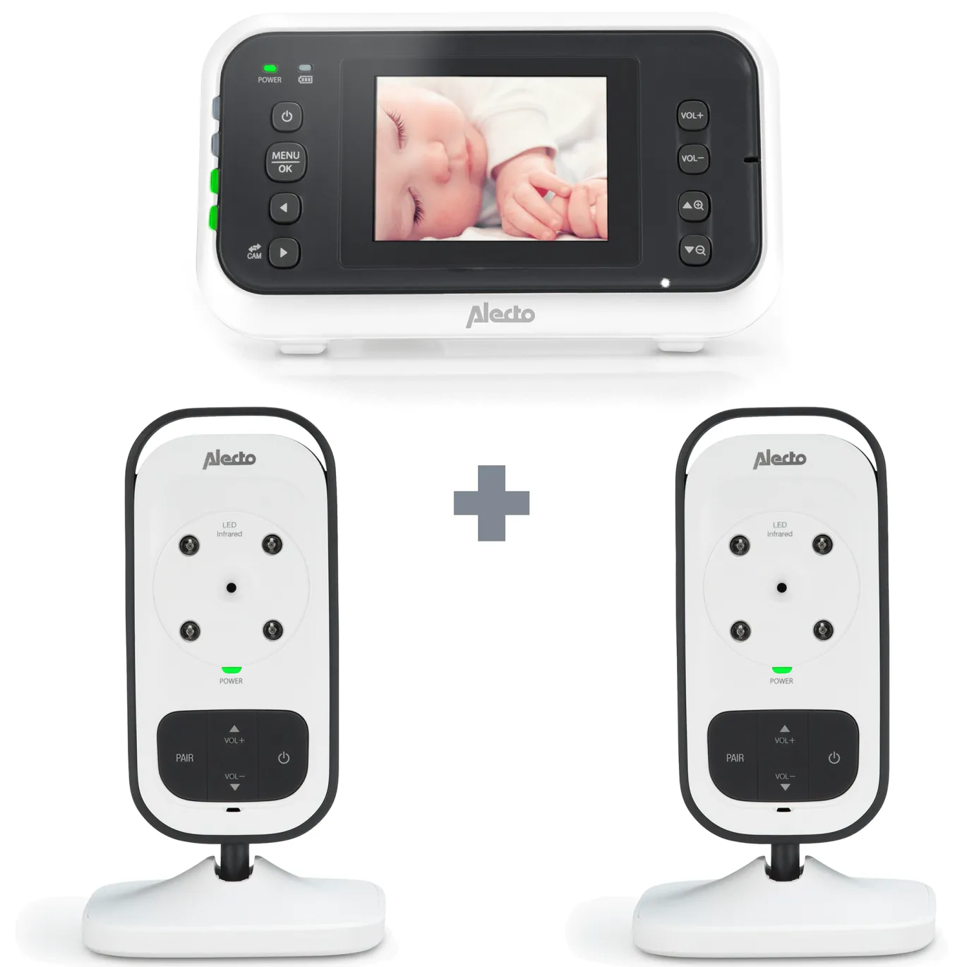 Video Babyphone DVM-75 und Kamera DVM-75C
