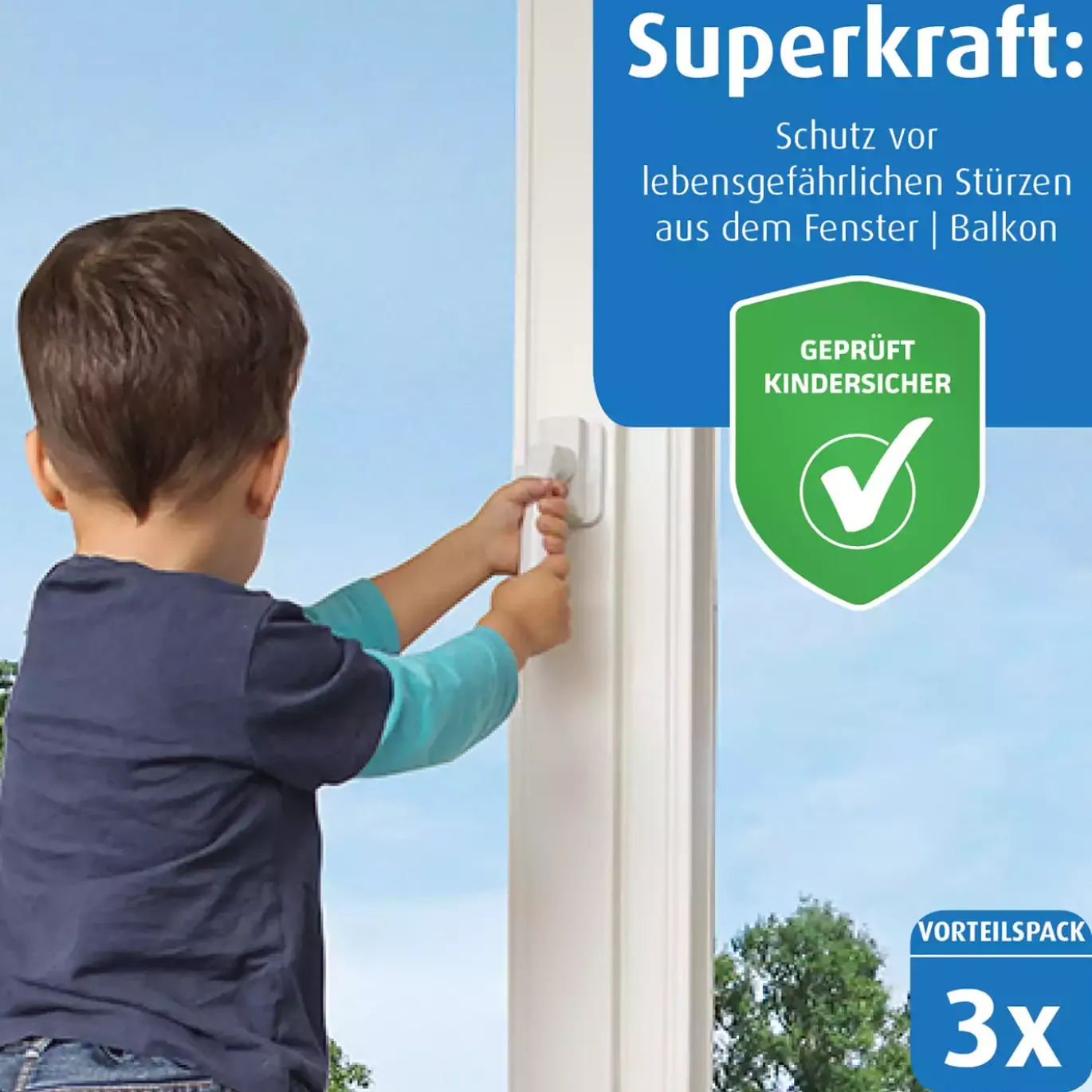 Vorteilspack WinLock Fenster und Balkontürsicherung