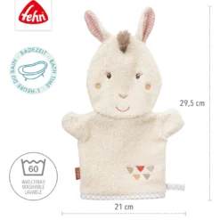 Waschhandschuh Lama