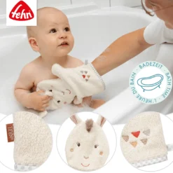Waschhandschuh Lama