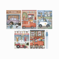 Wasserfarbenbuch Jim Vehicles