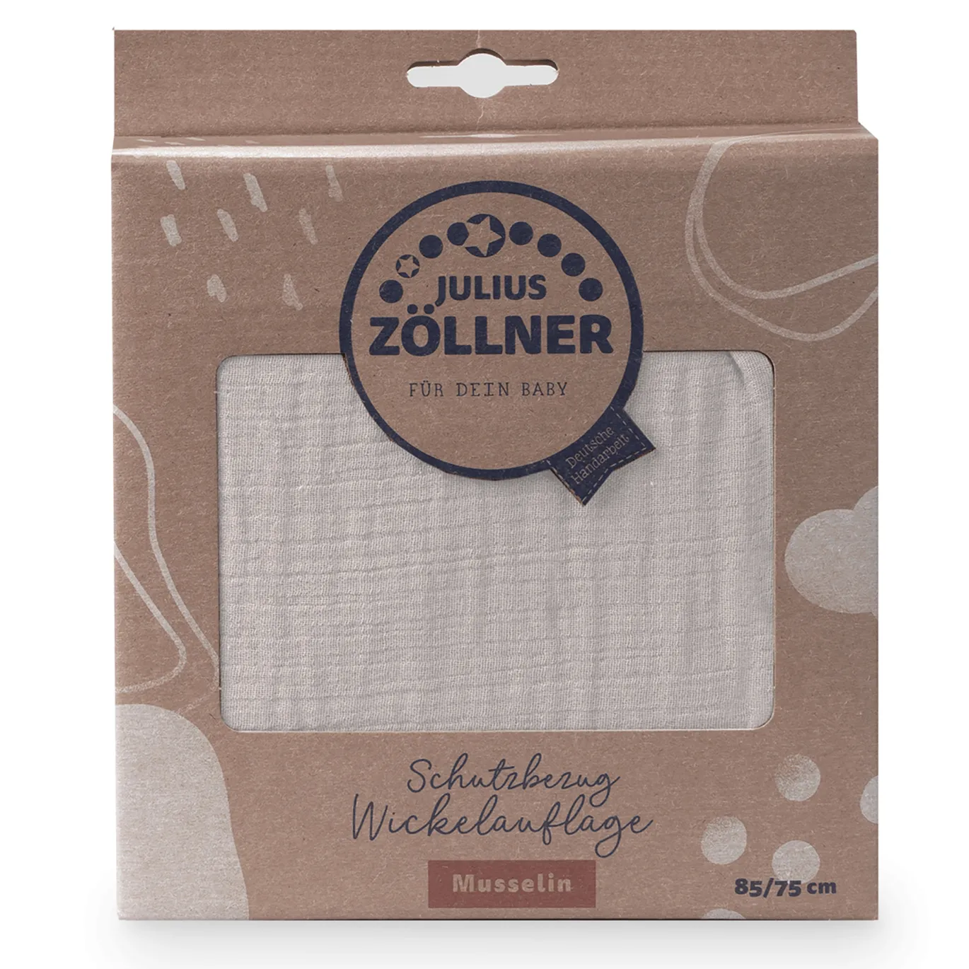 Wickelauflagenbezug Musselin