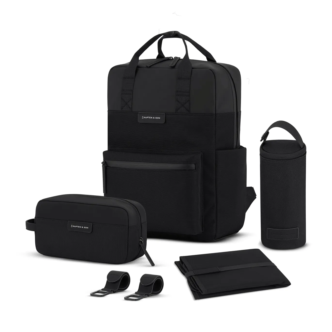 Wickelrucksack Bergen Pro Diaper All Black