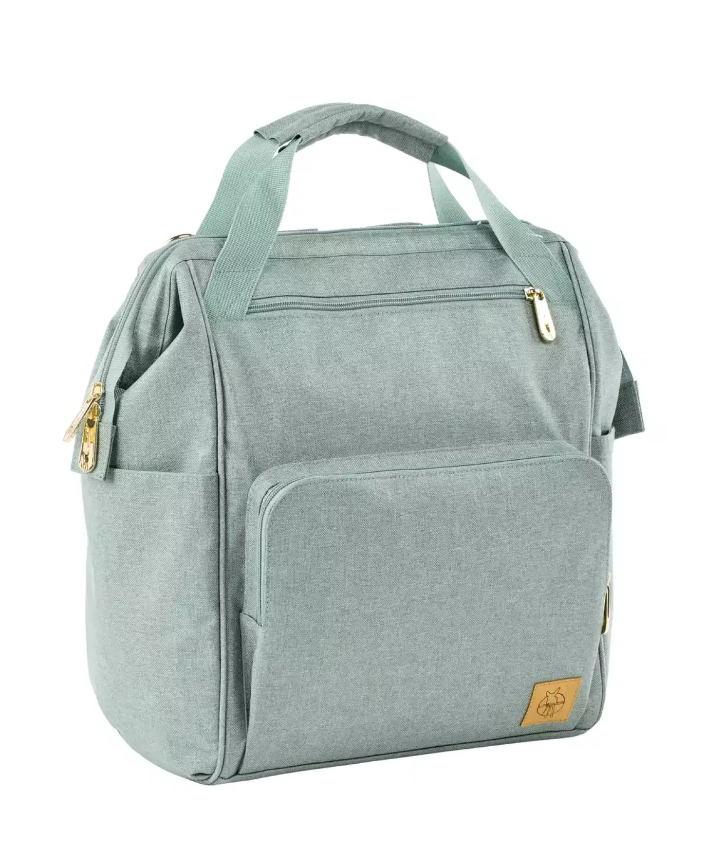 Wickelrucksack Glam Goldie mint