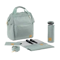 Wickelrucksack Glam Goldie mint