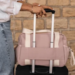 Wickeltasche Paris Dusty Pink