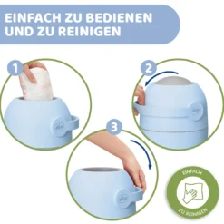 Windeleimer Odour Off Light Blue