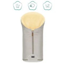 Winterfußsack Frost Champagner