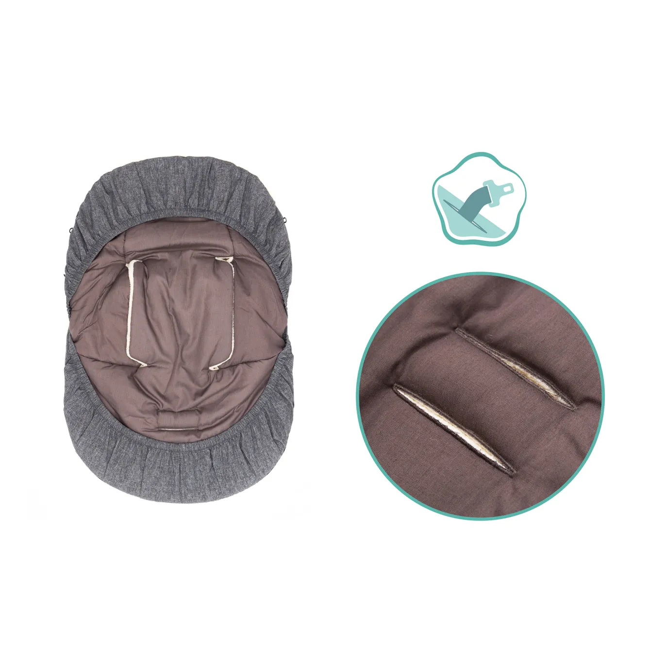 Winterfußsack Ice