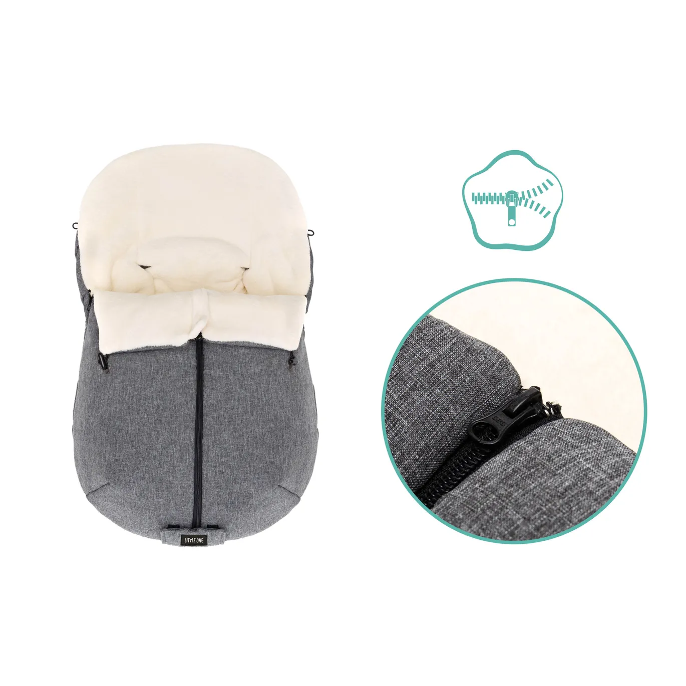 Winterfußsack Ice