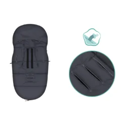 Winterfußsack Leo Grau