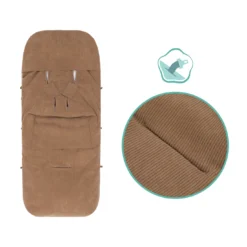 Winterfußsack Styler Cord Taupe
