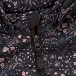 Winterjacke Blümchen