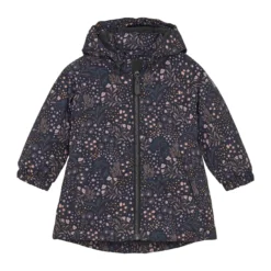 Winterjacke Blümchen