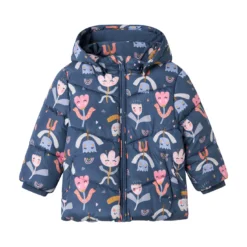 Winterjacke Glückliche Blumen