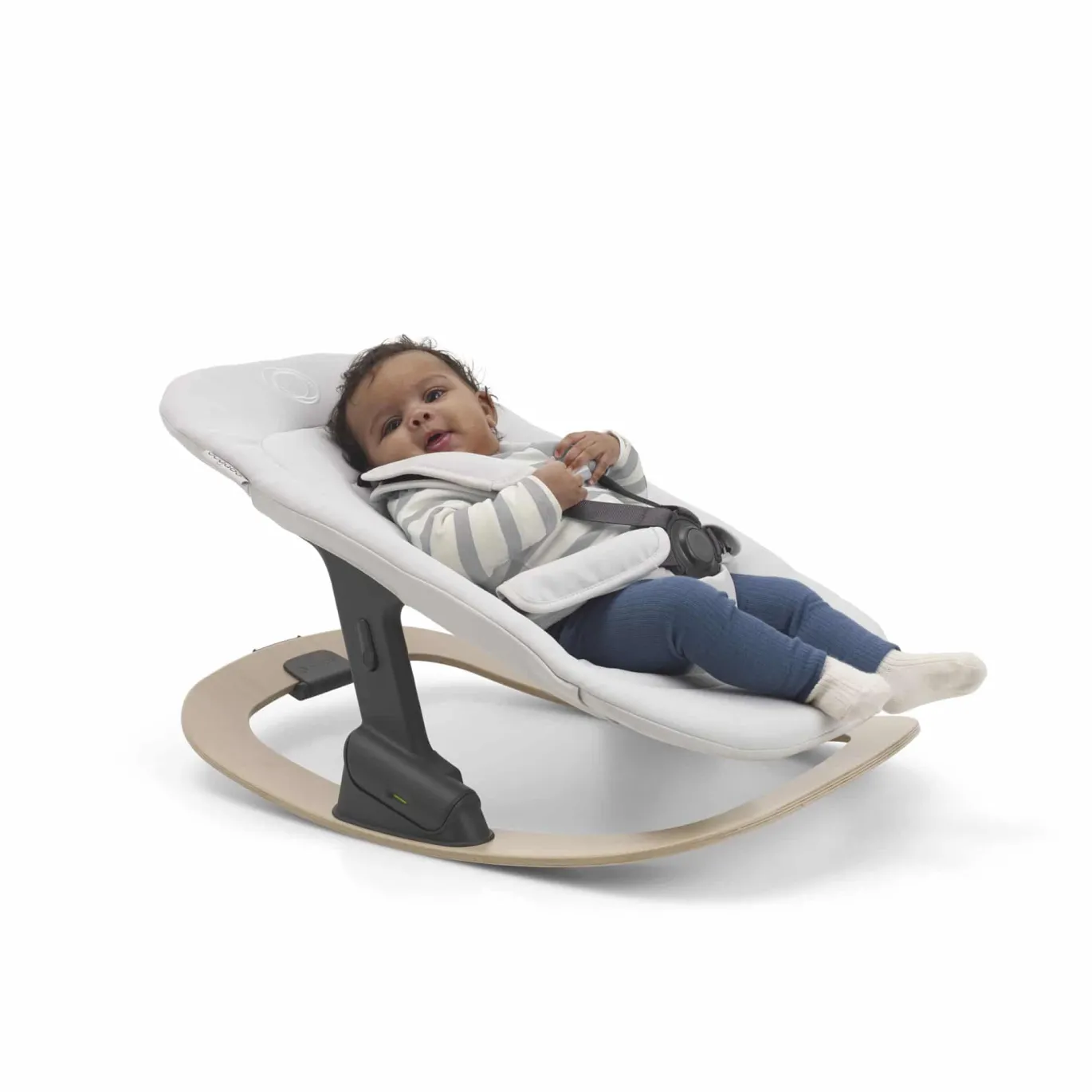 Wippengestell Rocker Giraffe Natural Wood