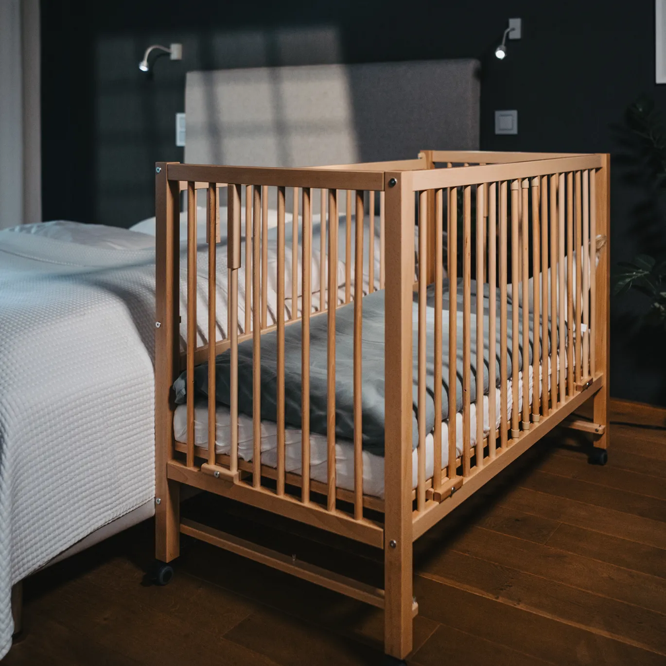 XXL Beistellbett HAJO natur