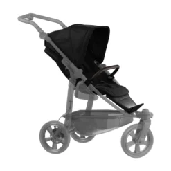 XXL Sportsitz-Einhang Mono Pro Black