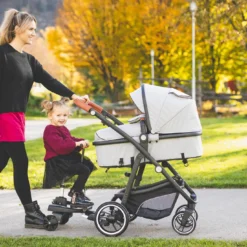 Zusatzsitz für Buggy Board Schwarz