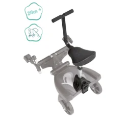 Zusatzsitz für Buggy Board Schwarz